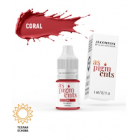 Пигмент AS Company для губ Coral