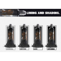 Набор пигментов WORLD FAMOUS LINING AND SHADING SET -4шт