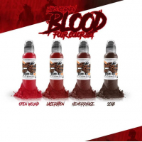 Набор пигментов MAKS KORNEV'S BLOOD COLOR SET - 4шт